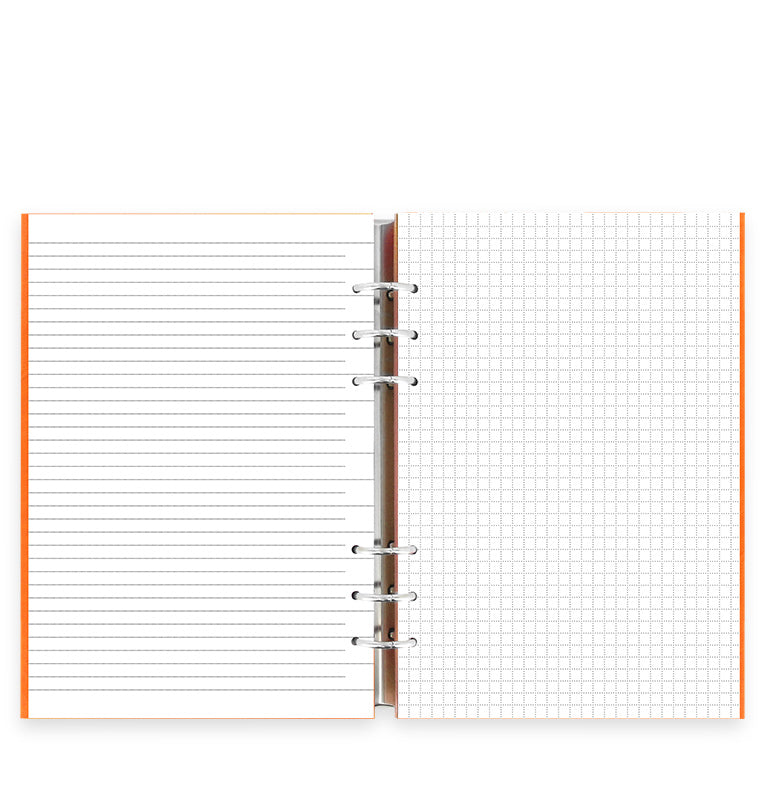 Clipbook Classic A5 Notebook Orange