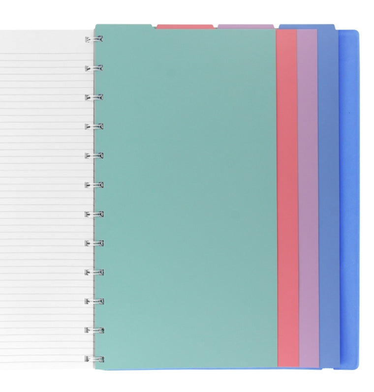 Classic Pastels A4 Refillable Notebook Vista Blue