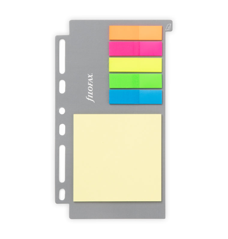 Filofax Assorted Sticky Notes for Personal, A5 and A4 Organisers