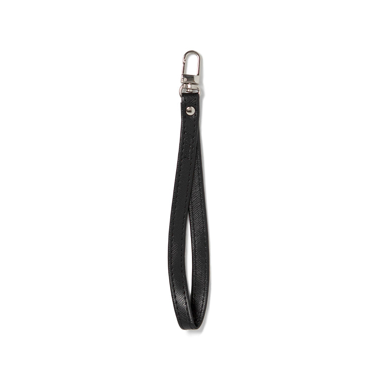 Wristlet for Saffiano Personal Compact Zip Organisers in Black