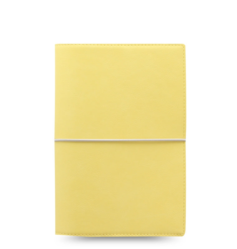 Domino Soft Personal Organiser in Lemon