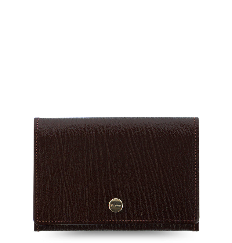 Chester Leather Business Card Holder Brown