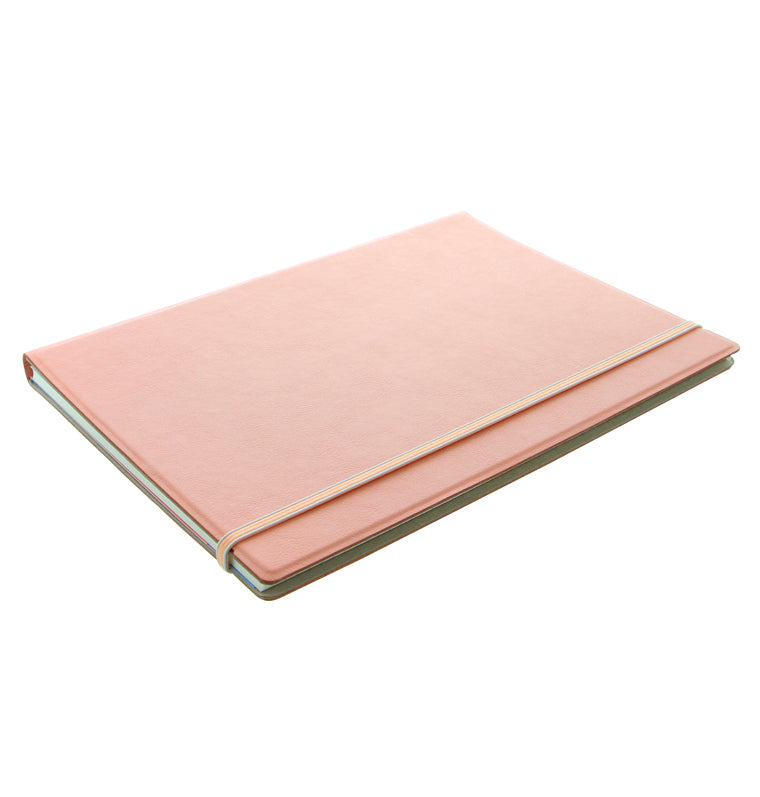 Classic Pastels A4 Refillable Notebook Peach