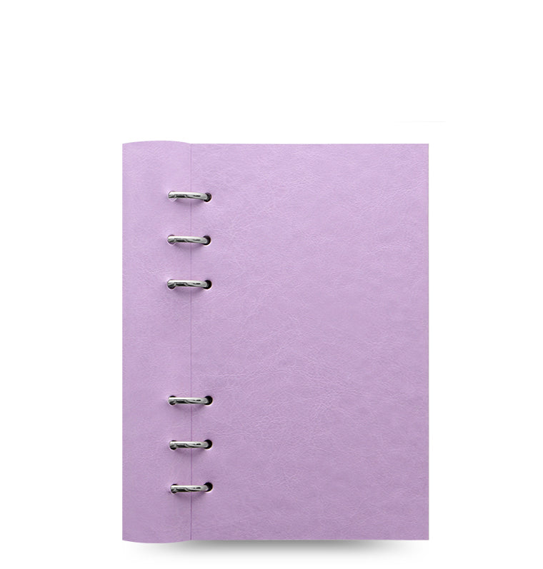Clipbook Classic Pastels Personal Notebook Orchid