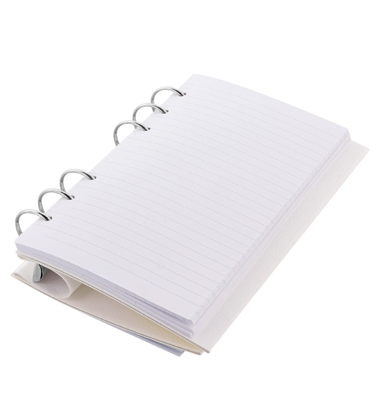 Clipbook Classic Monochrome Personal Notebook White