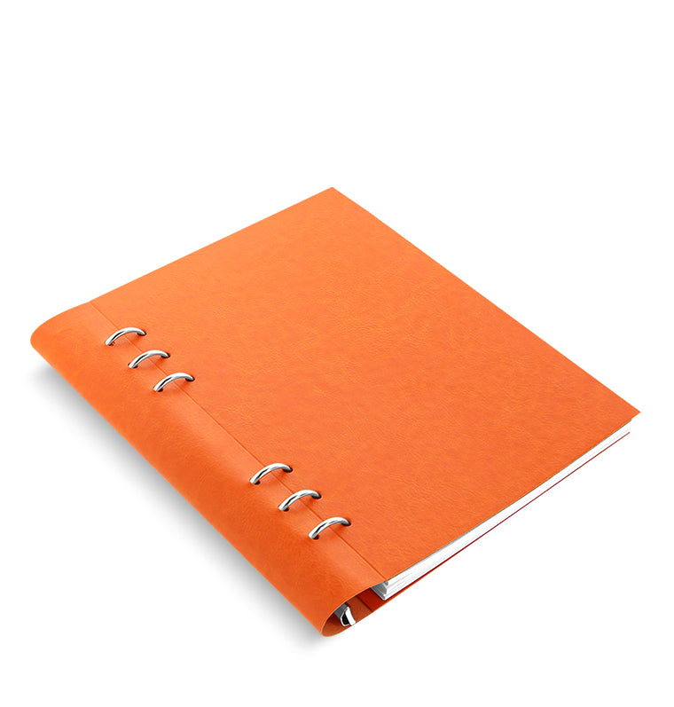 Clipbook Classic A5 Notebook Orange
