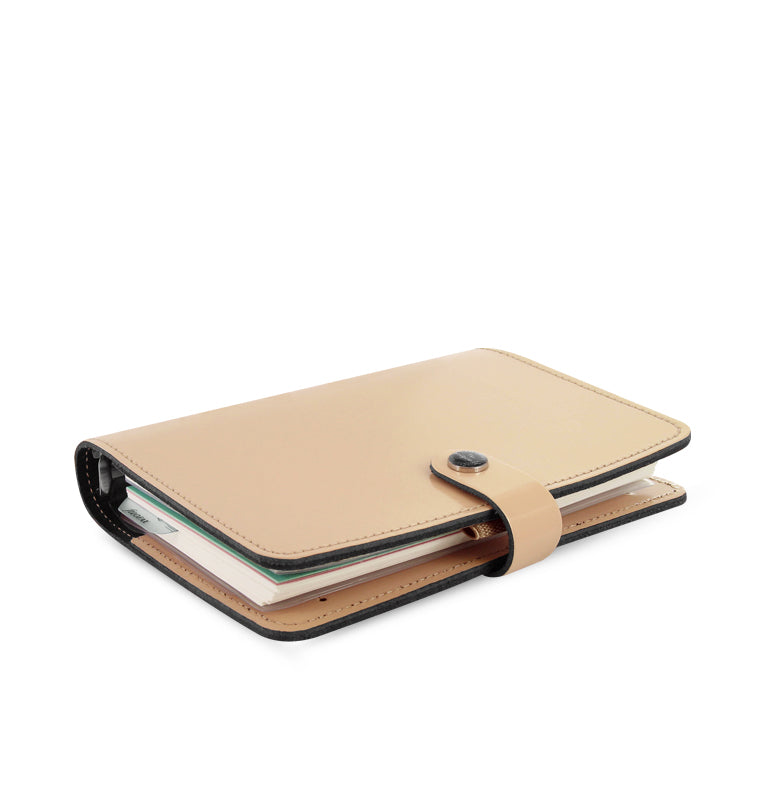 The Original Personal Patent Leather Organiser Beige Nude