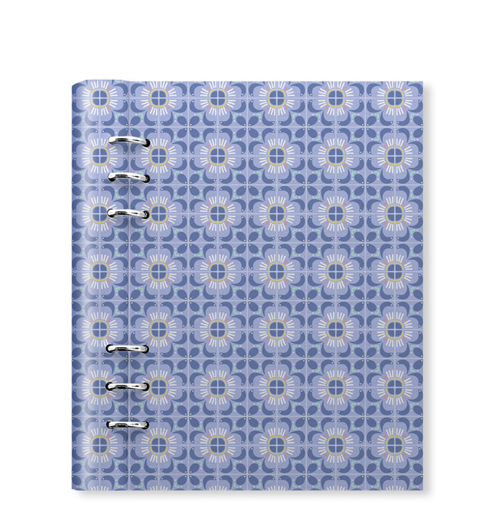 Clipbook Mediterranean A5 Organiser