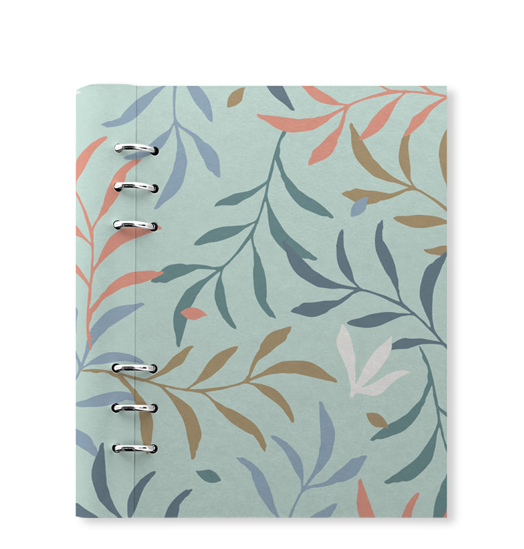 clipbook botanical mint A5 front