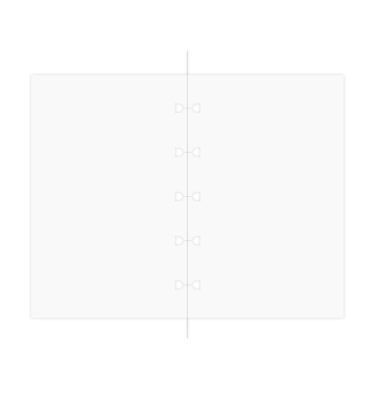 Filadax Filofax Notebook Plain Paper Refill Pocket - Filofax – Filofax UK