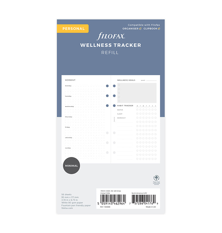 Wellness Tracker Refill - Personal