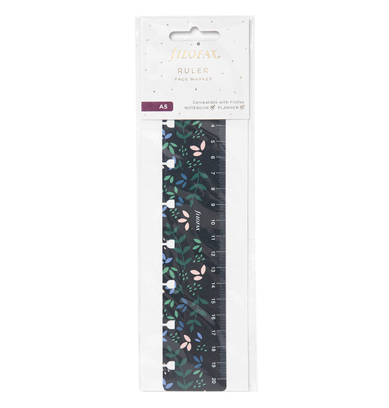 Garden A5 Refillable Notebook Ruler | Filofax – Filofax UK