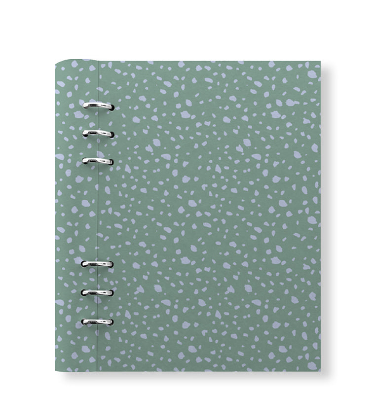 Clipbook Timeless A5 Notebook Speckles Sage