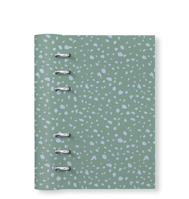 Clipbook Timeless Personal Notebook Speckles Sage