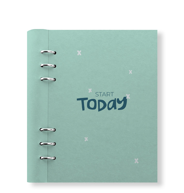 Clipbook Quotes A5 Notebook Start today