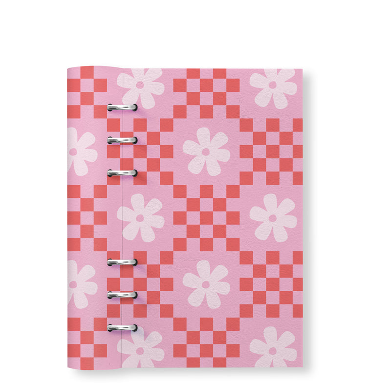 Clipbook Floral Personal Flower Power Pink