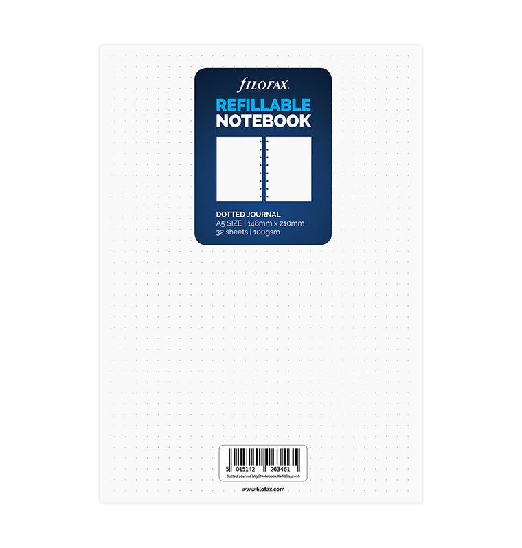 Filofax Notebooks A5 Dotted Journal Refill, | Ubuy