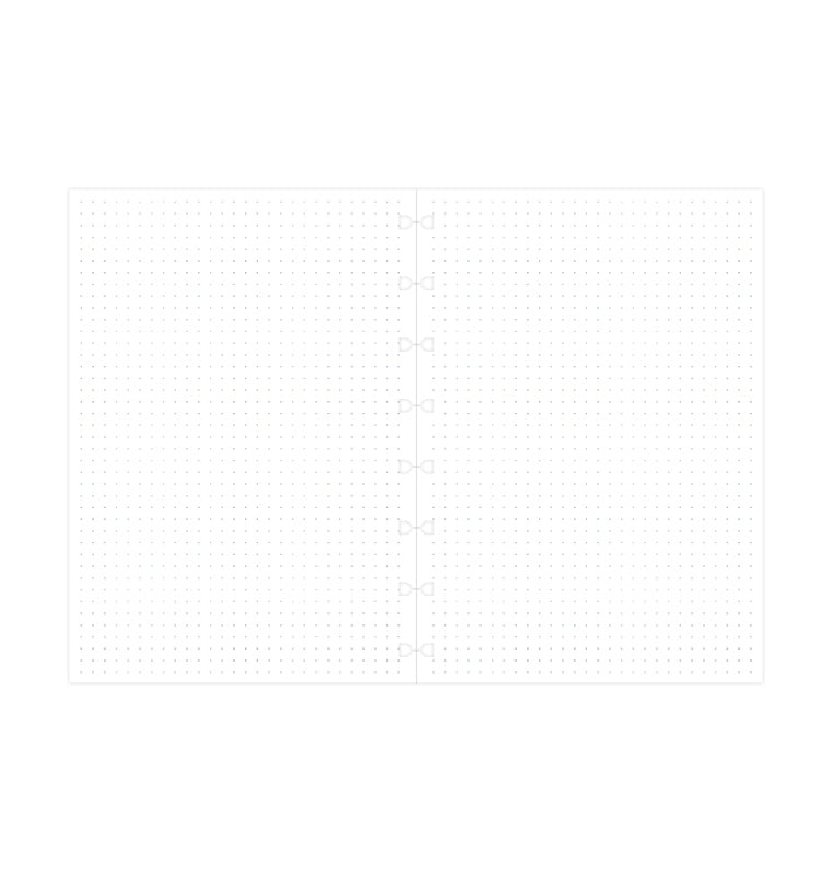 Filofax Notebook Dotted Journal Refill - A5