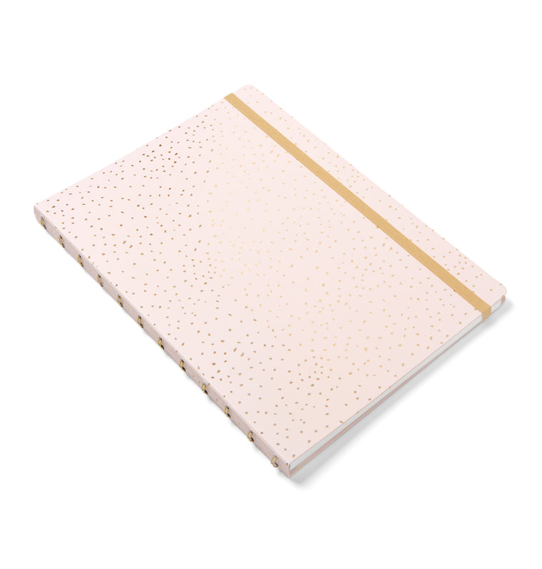 Confetti A4 Refillable Notebook Rose Quartz