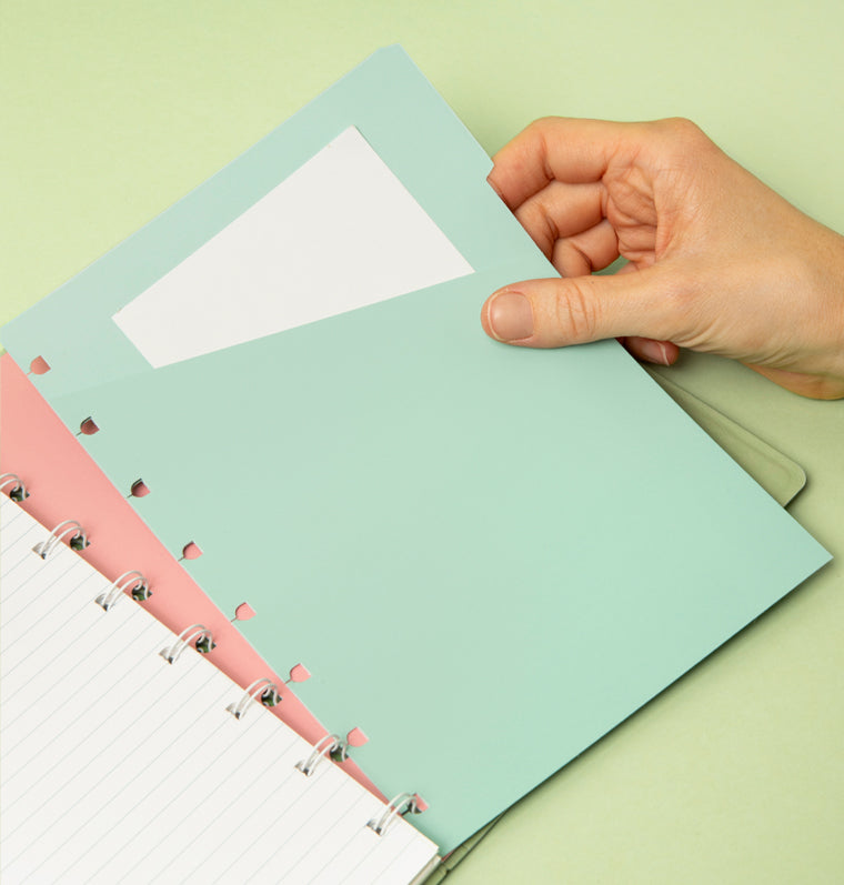 Filofax A5 Refillable Notebook Lemon-135688