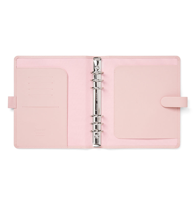 Agenda Semainier Doré Rose Organiseur Personnel Filofax Saffiano A5 - Doré Rose - Agenda Semainier Inclus - Import UK Organiseur Filofax