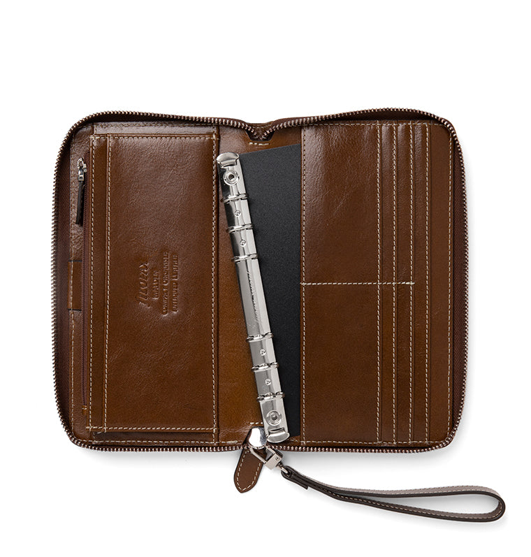 Malden Leather Organiser - Personal Compact Zip | Filofax – Filofax UK