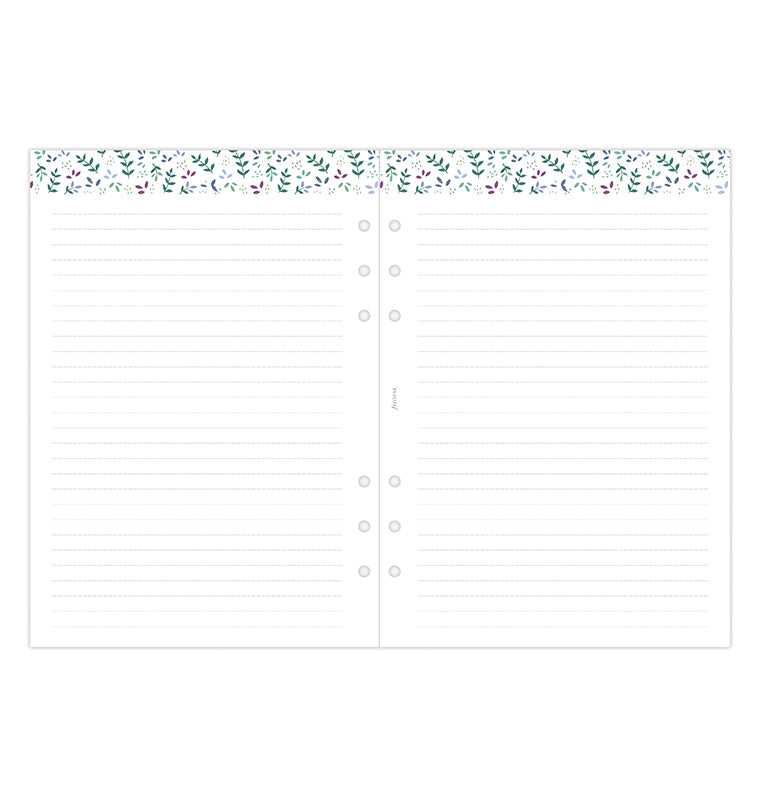 Garden Week On Two Pages Diary - A5 2025 Mutilanguage