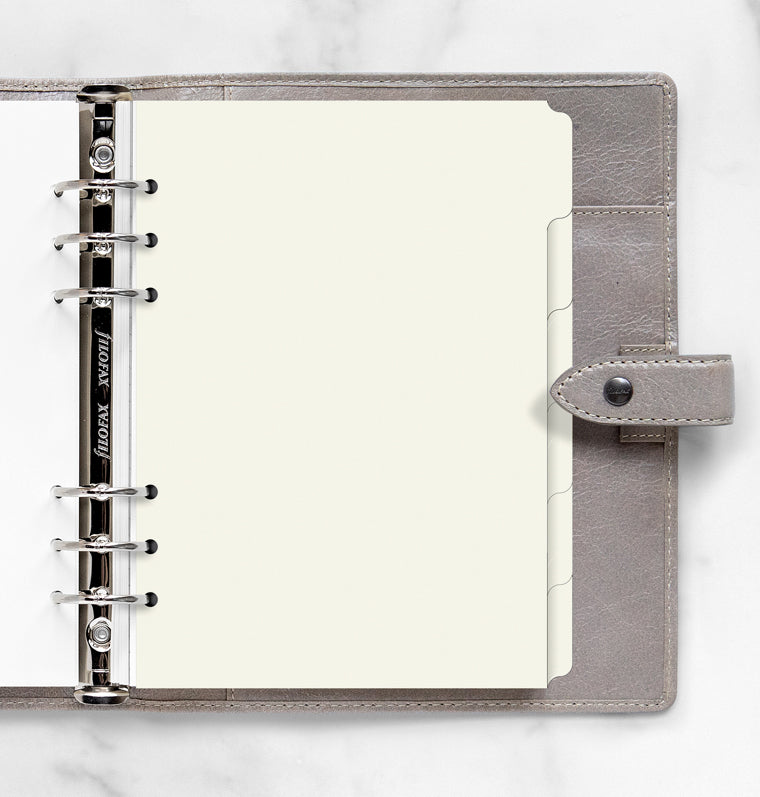 Cotton Cream Dividers - A5