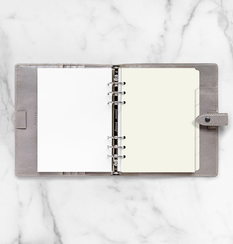 Cotton Cream Dividers - A5