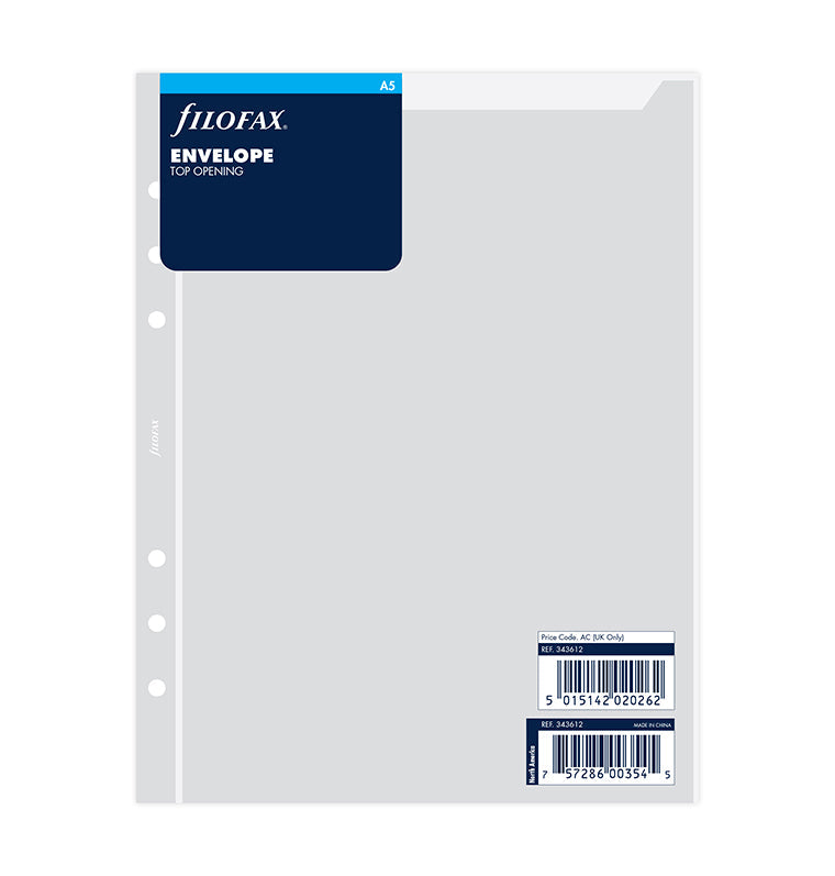 Filofax 343612 a5 transparent cover, transparent Filofax 343612 a5 transparent cover, transparent