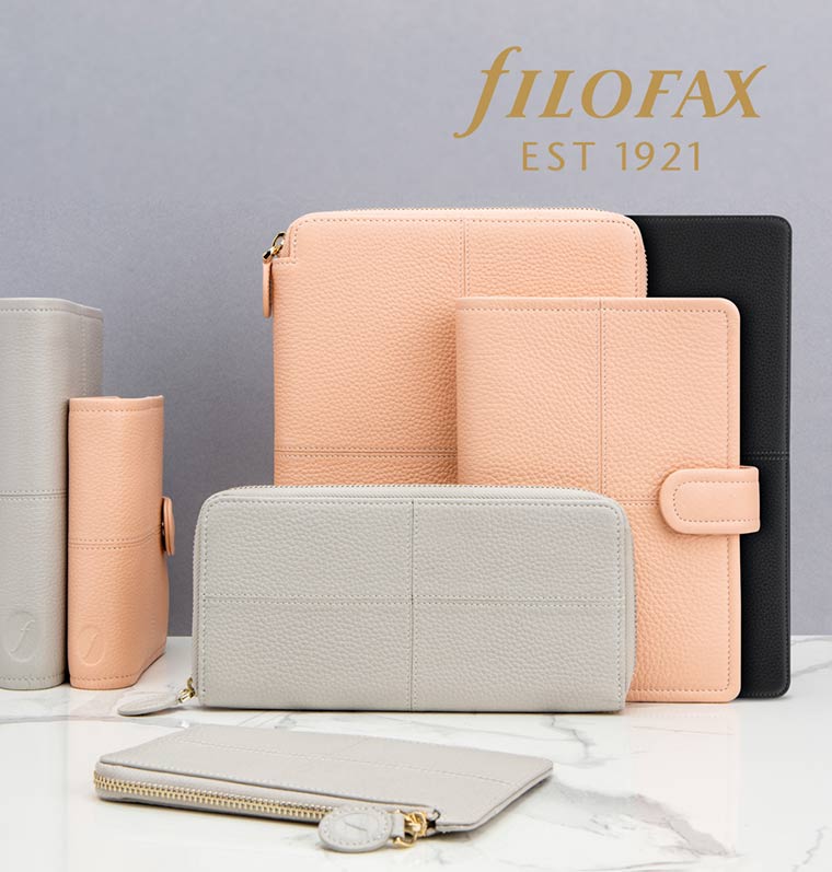 The Original A5 Leather Folio Stone | Filofax – Filofax