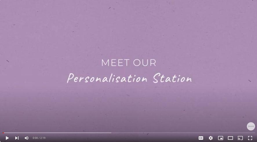 Meet our Personalisation Station
