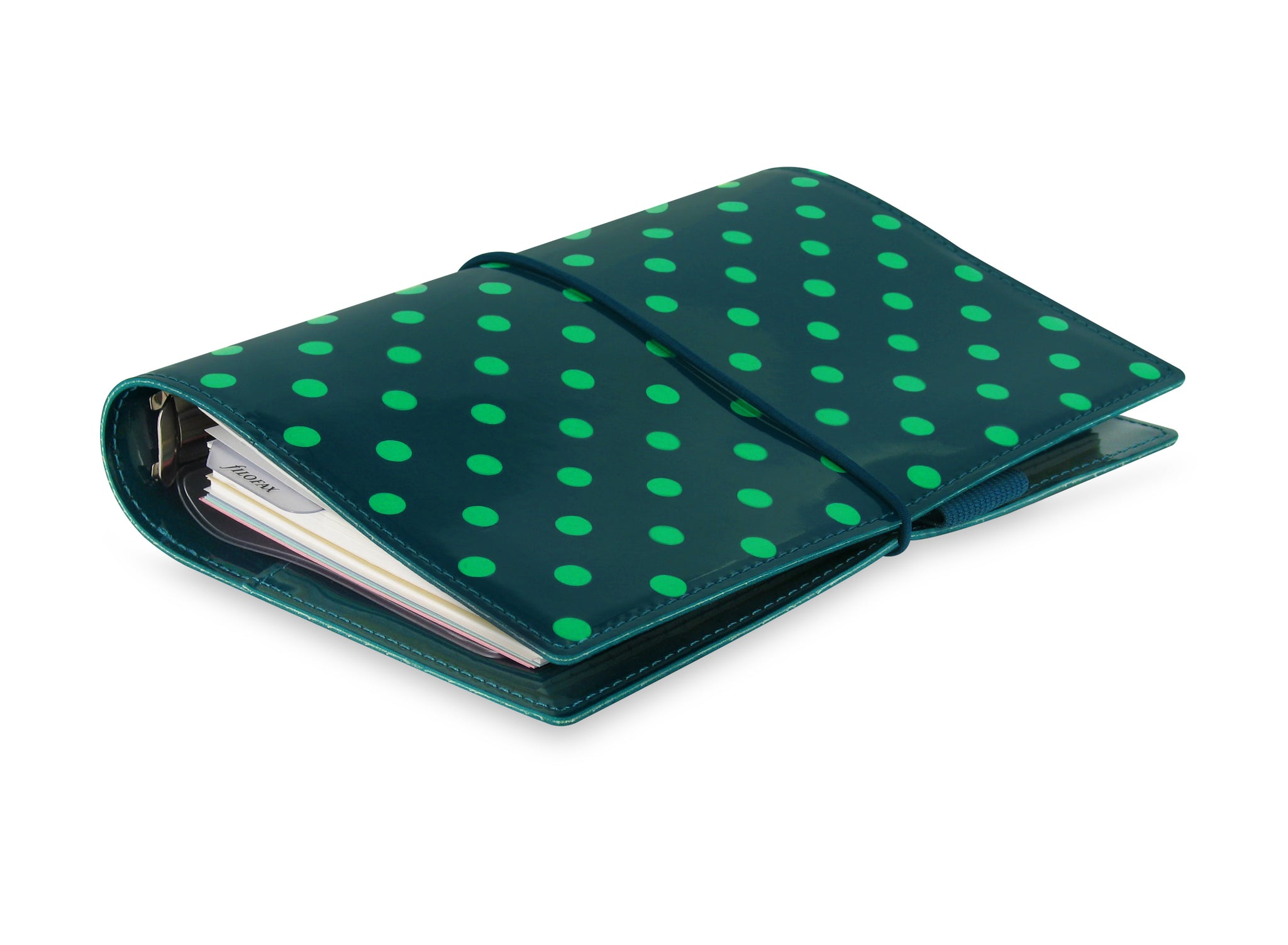 Filofax Personal Domino Patent Turquoise Organiser 9781472618825