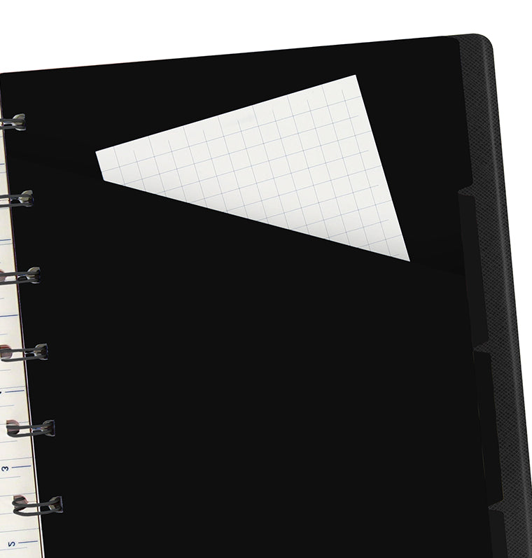 Saffiano Metallic A5 Refillable Notebook Silver