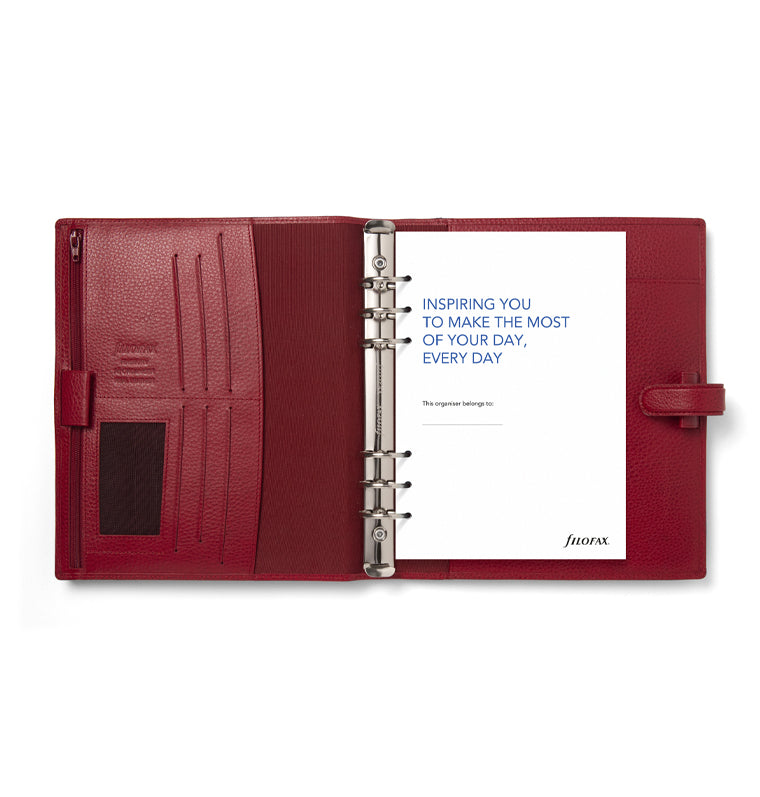 Finsbury Scarlet A5 Organiser 26-022394