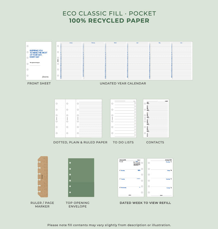 UK ECO CLASSIC FILL POCKET