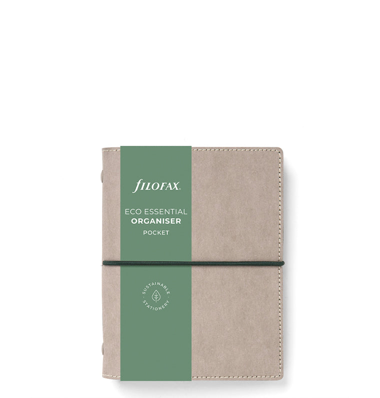 Planner Inserts Personal Filofax, Diář Eco Essential, Kapesní, Dark Walnut | Kancelářské Potřeby Eco Vegan Planner Dark Walnut