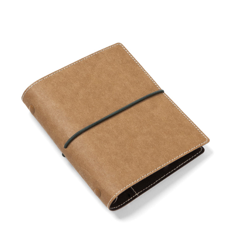Filofax Eco Essential Pocket Organiser Golden Oak Brown