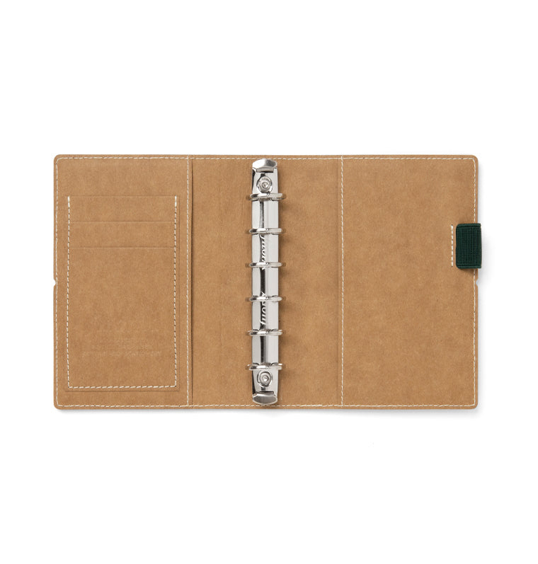 Filofax Eco Essential Pocket Organiser Ebony - interior features