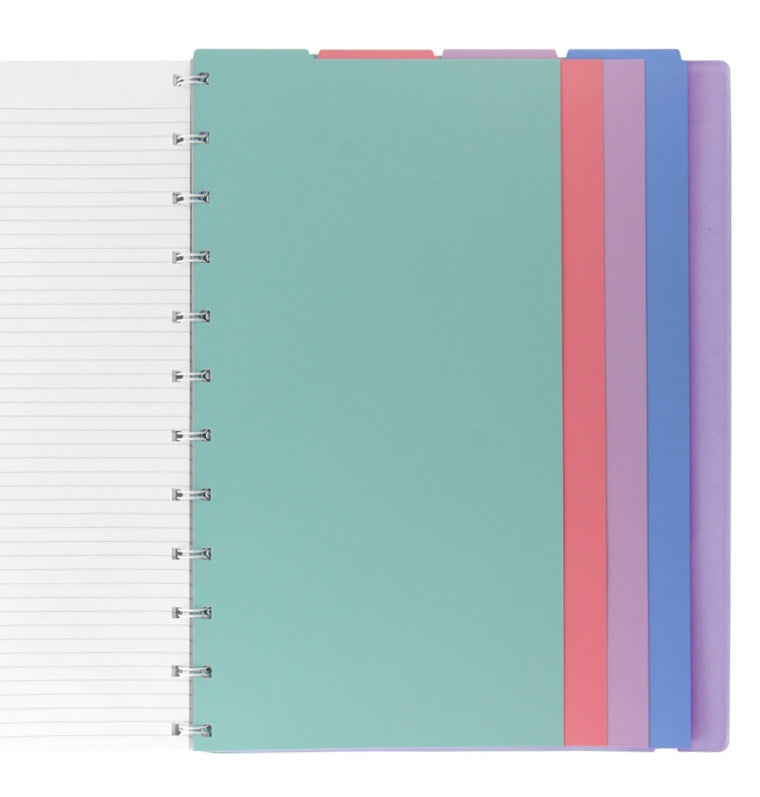 Classic Pastels A4 Refillable Notebook Orchid