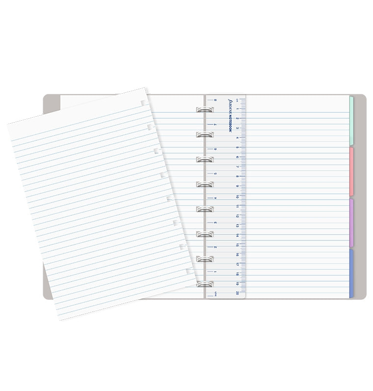 Classic Pastels A5 Refillable Notebook Stone