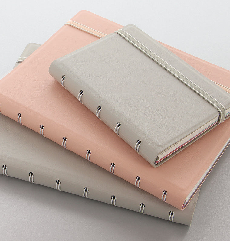 Classic Pastels A4 Refillable Notebook Peach