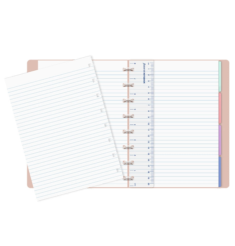Classic Pastels A5 Refillable Notebook Peach