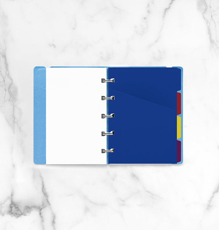 Bright Pocket Notebook Dividers for Filofax Refillable Notebook