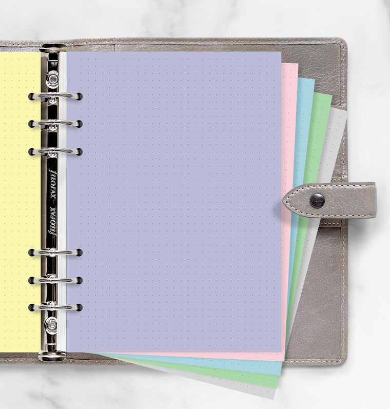 Pastel Dotted Journal Refill A5 - Filofax – Filofax UK