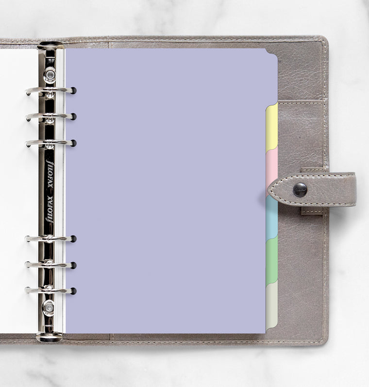 Pastel A5 Dividers