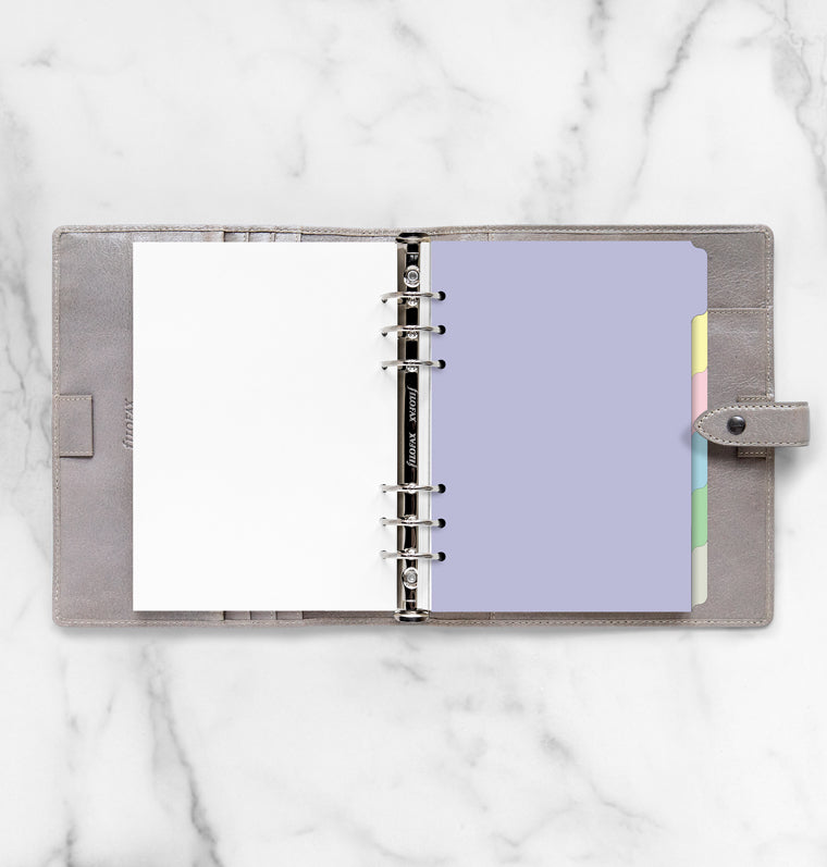Pastel A5 Dividers