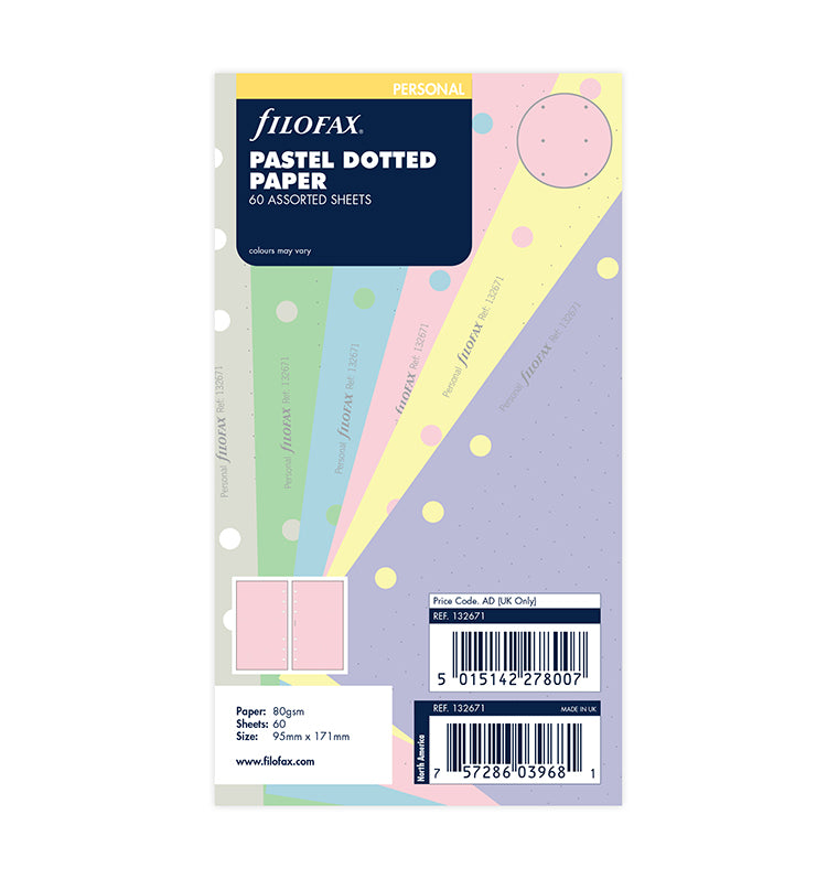 Pastel Dotted Journal Refill - Personal