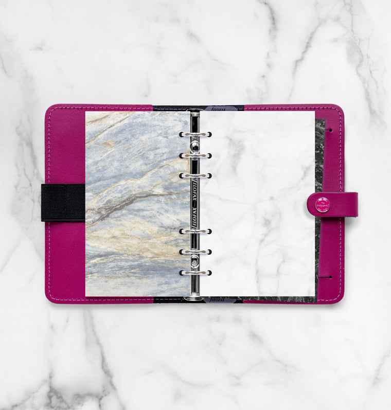 Marble Plain Notepaper Refill - Personal