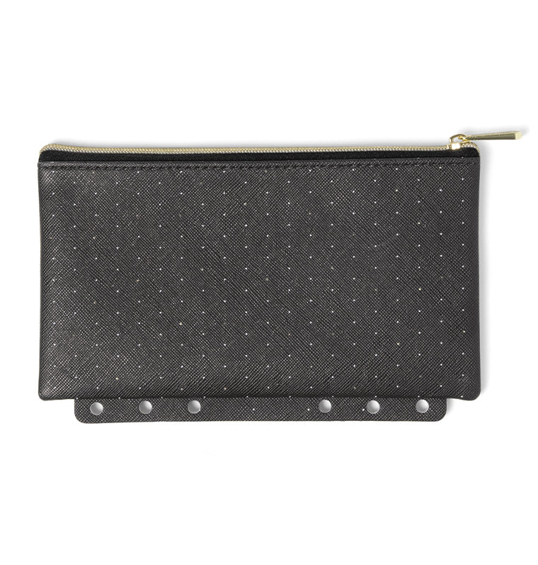 Filofax Moonlight Zipper Pouch compatible with A5 or Personal size Organisers and Clipbook